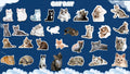 Cats Stickers Pack 30 PNG